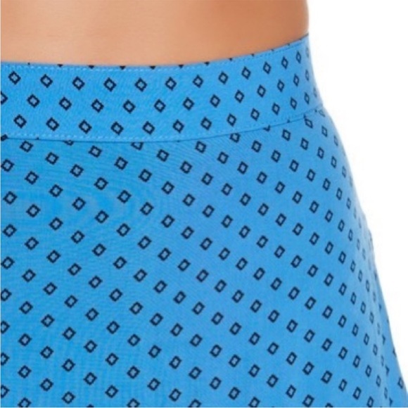 WILDFOX Maxi Skirt - XSmall - Diamond Slit Design - Blue and Black - Picture 2 of 6